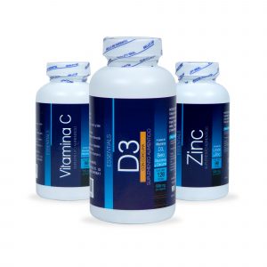 Pack de Vitaminas C + D + Zinc