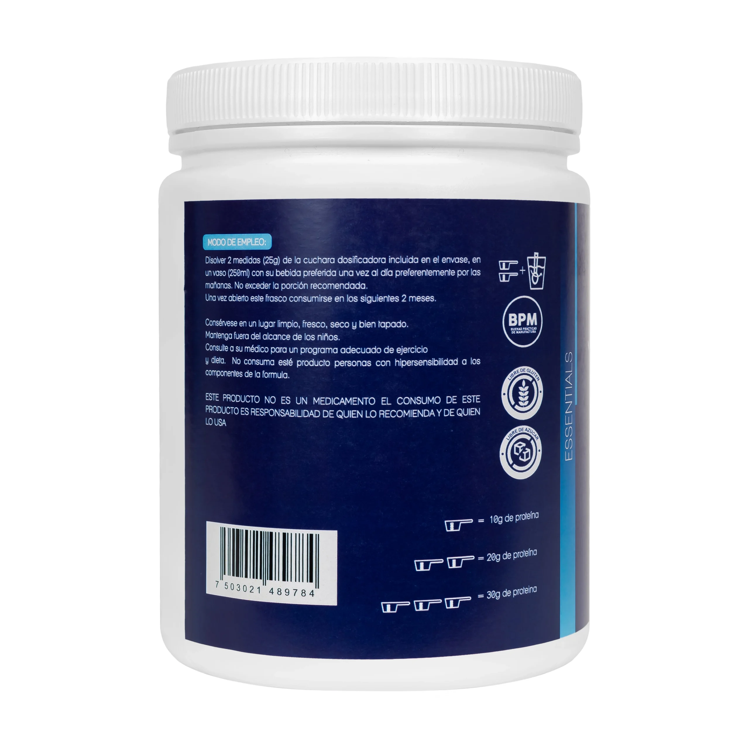 PROTEÍNA DE SUERO DE LECHE PURA - Imagen 2